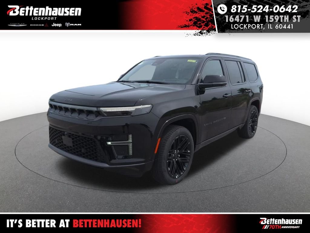 New 2026 High Gloss Black Exterior Paint Jeep Grand Wagoneer image 1