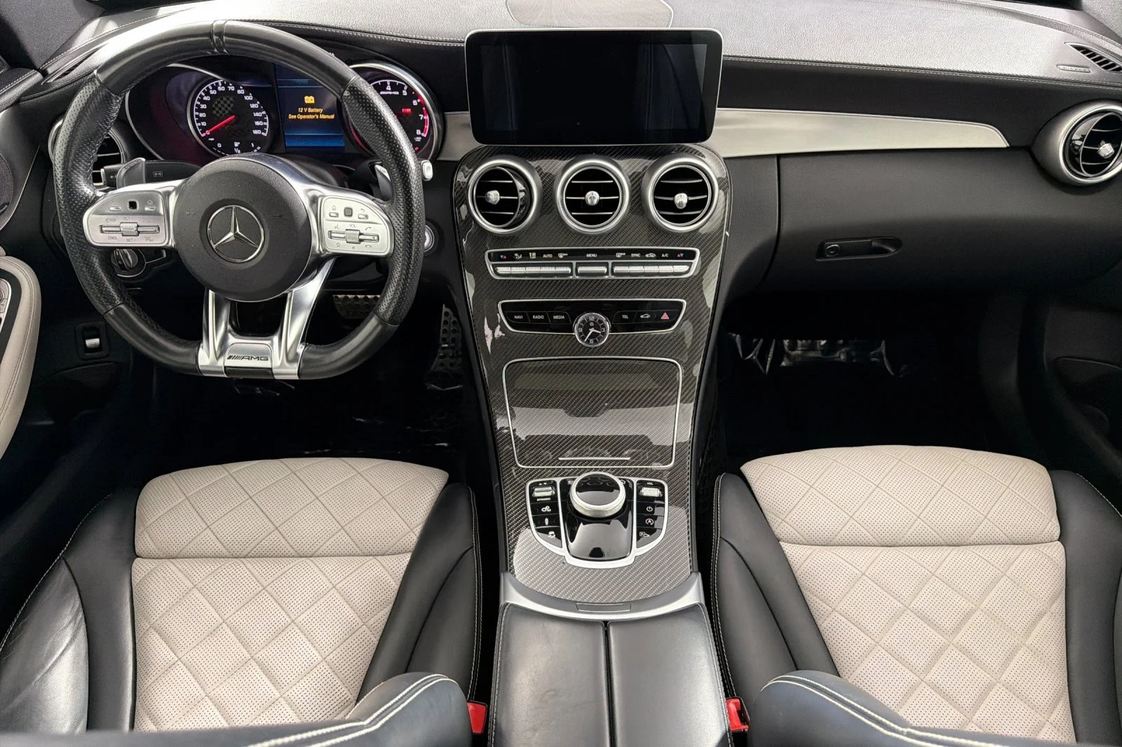 Used 2019 Black Mercedes-Benz AMG® C 43 4MATIC Sedan image 12