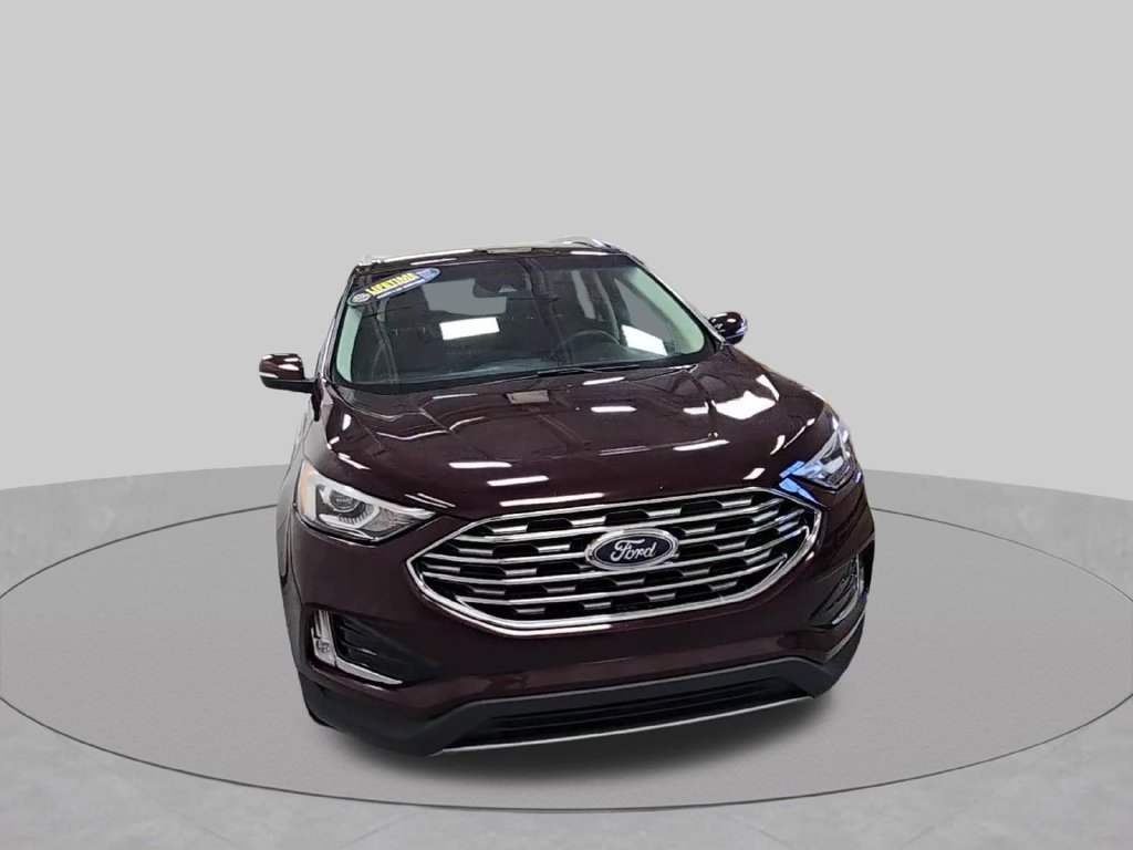 Used 2020 Burgundy Velvet Metallic Tinted Clearcoat Ford SEL image 3