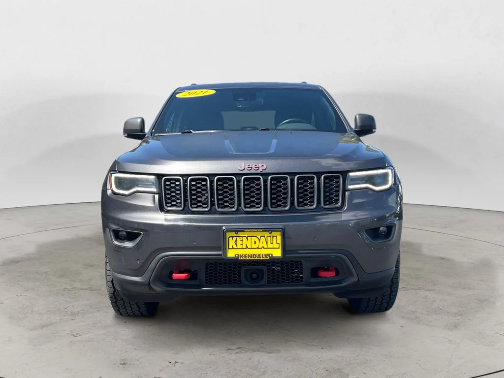Used 2021 Gray Jeep Trailhawk image 2