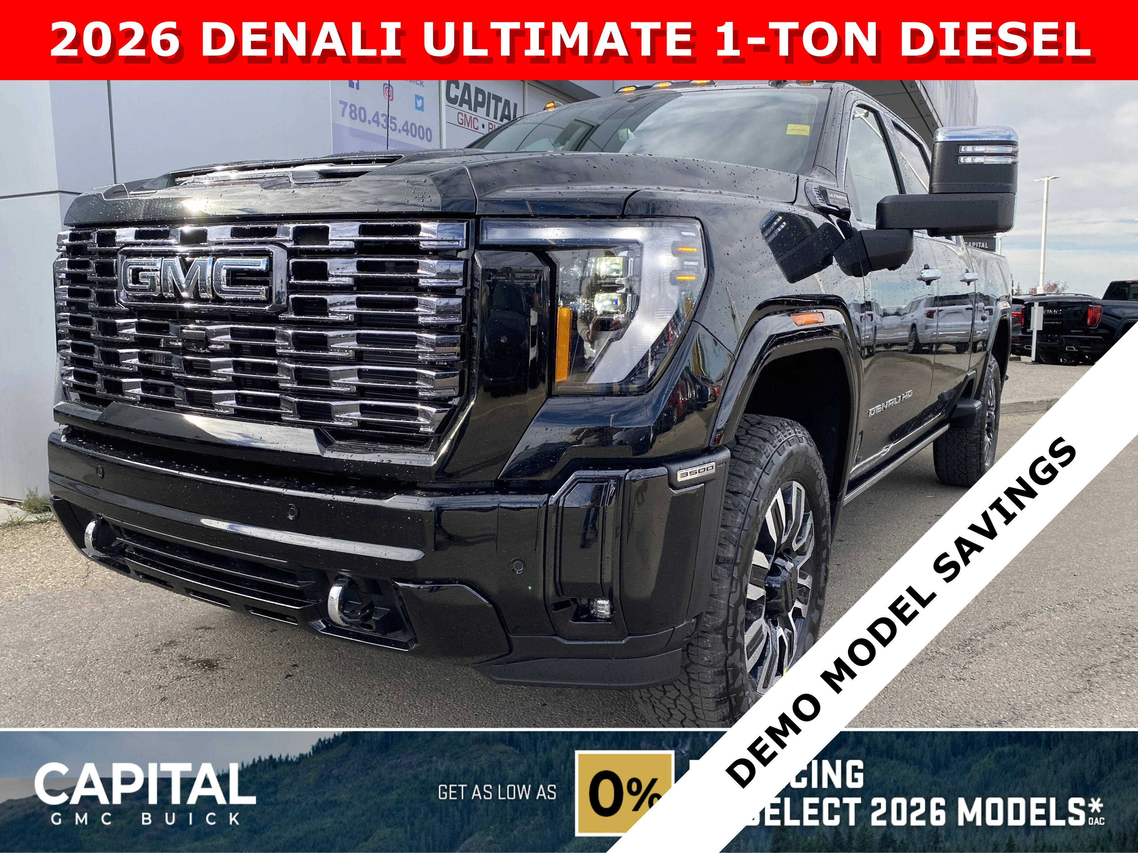 New 2026 ONYX BLACK GMC Denali Ultimate image 1