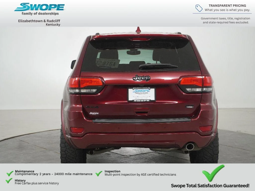 Used 2019 Velvet Red Pearlcoat Jeep Altitude image 4