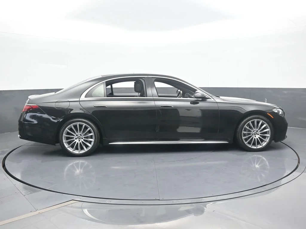 Used 2021 Obsidian Black/designo Diamon White Mercedes-Benz S 580 image 6