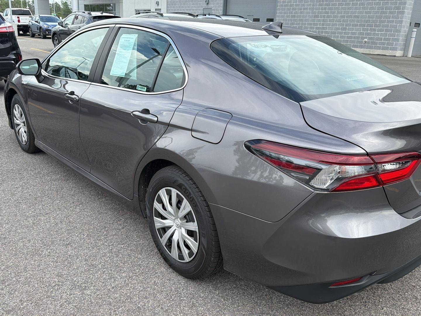 Used 2021 Predawn Gray Mica Toyota Hybrid LE image 4