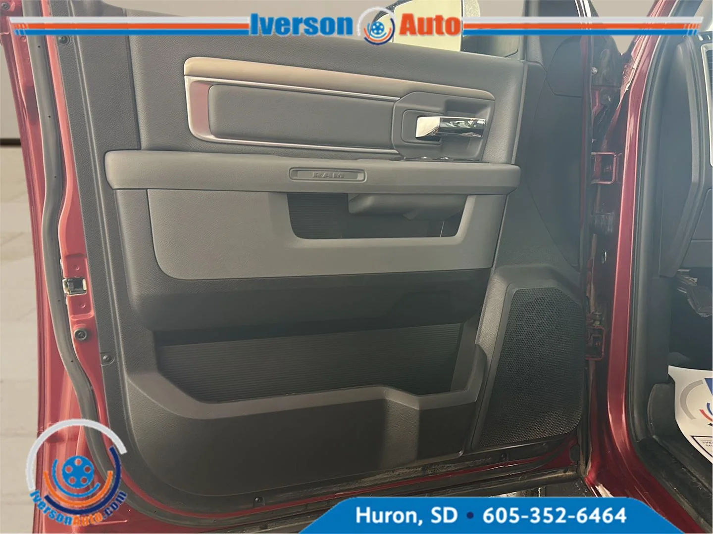 Used 2014 Deep Cherry Red Crystal Pearlcoat Ram Big Horn image 13