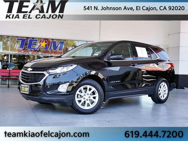 Used 2019 Chevrolet Equinox LT with VIN 2GNAXUEV3K6121604 for sale in El Cajon, CA