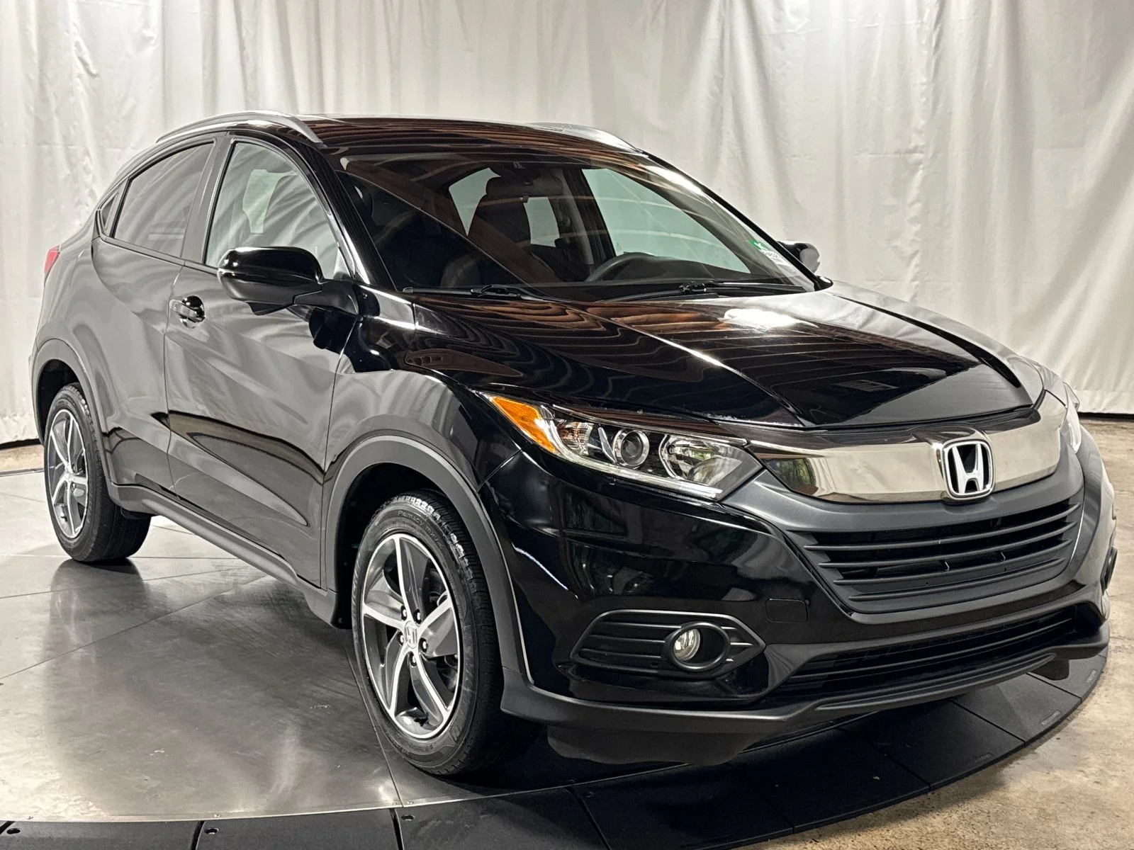 Certified Used 2021 Crystal Black Pearl Honda EX image 7