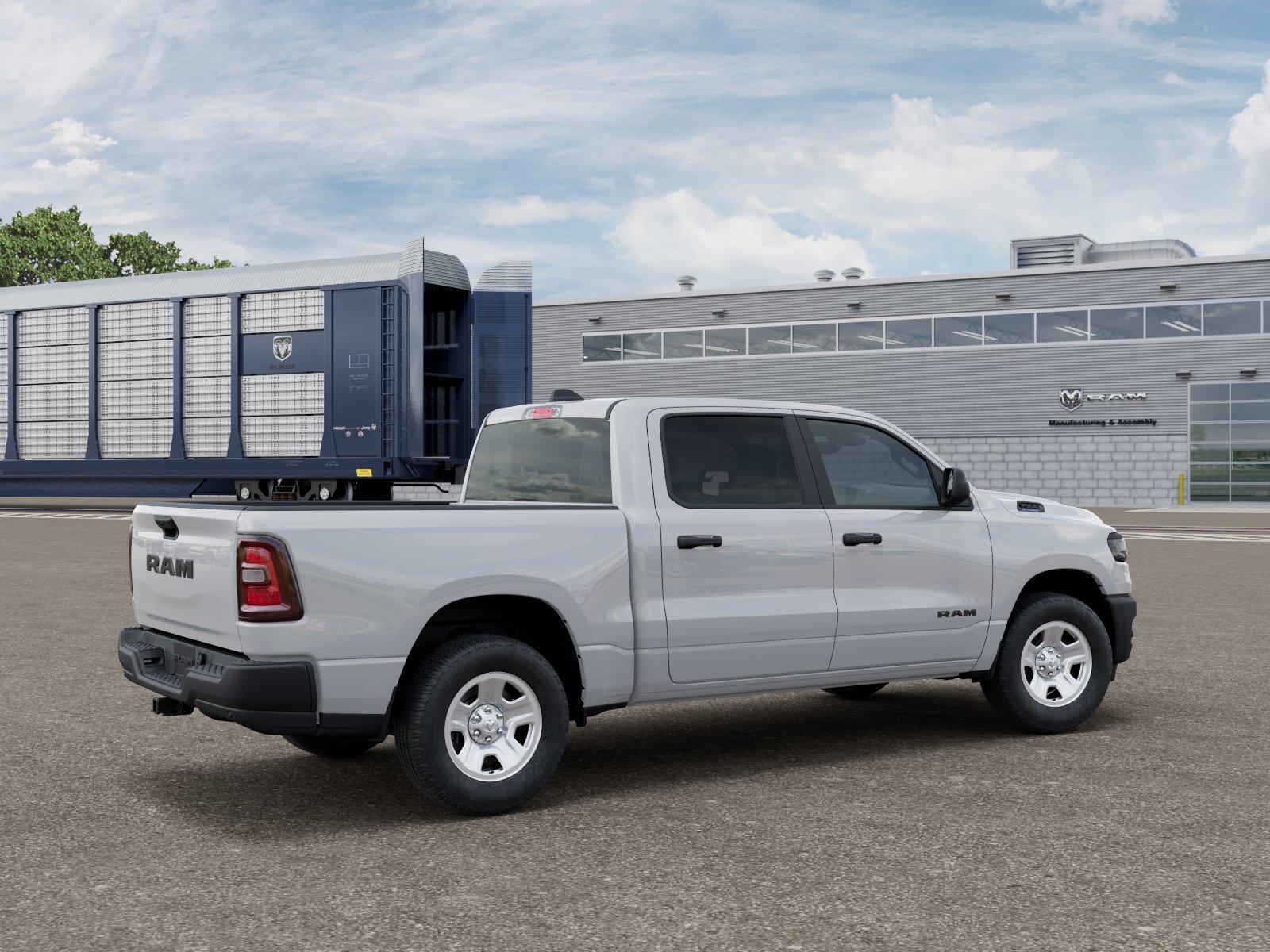 New 2026 Bright White Clearcoat RAM Tradesman image 2
