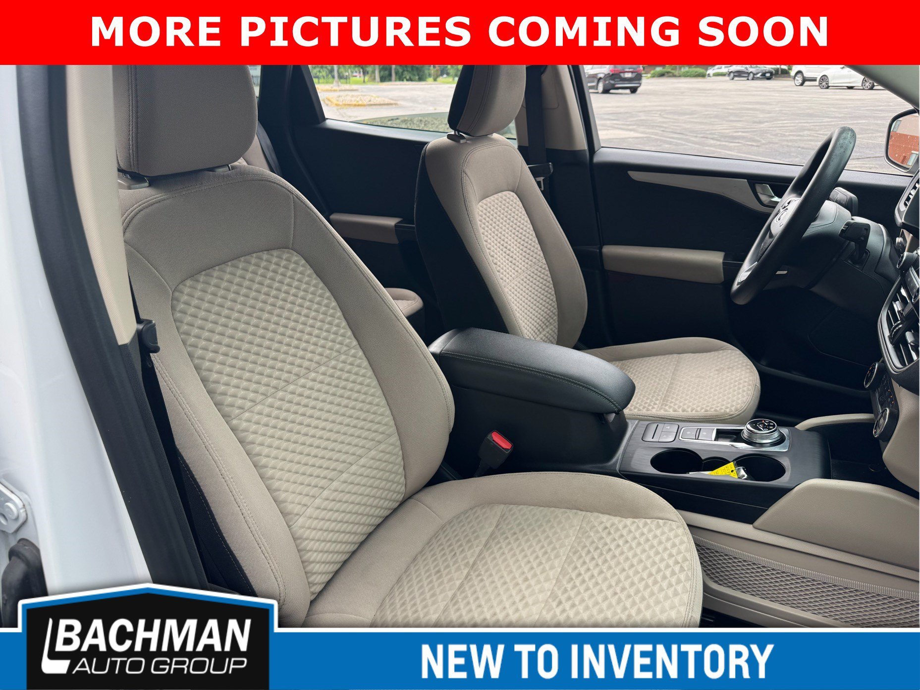 Used 2020 Star White Metallic Tri-Coat Ford SE image 6