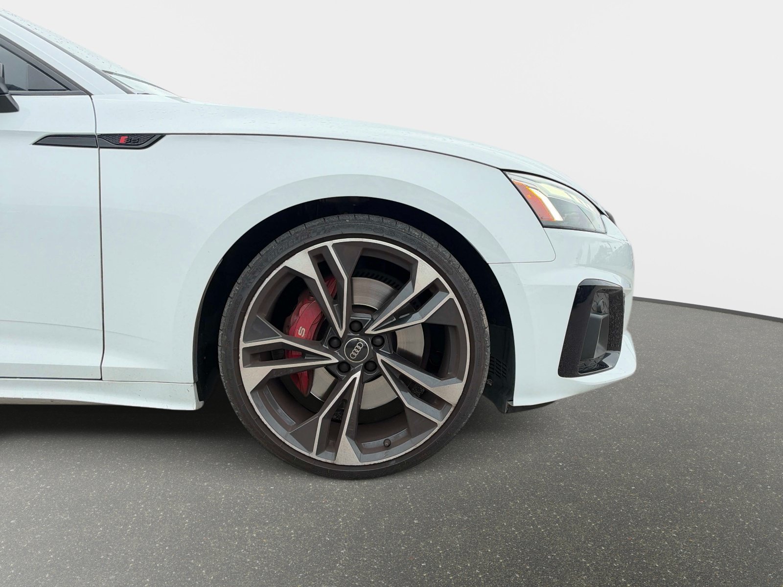 Used 2023 Glacier White Metallic Audi Premium Plus image 6