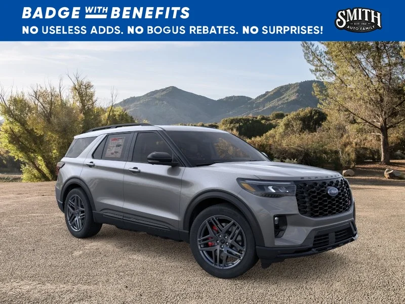 New 2026 Carbonized Gray Metallic Ford ST image 8