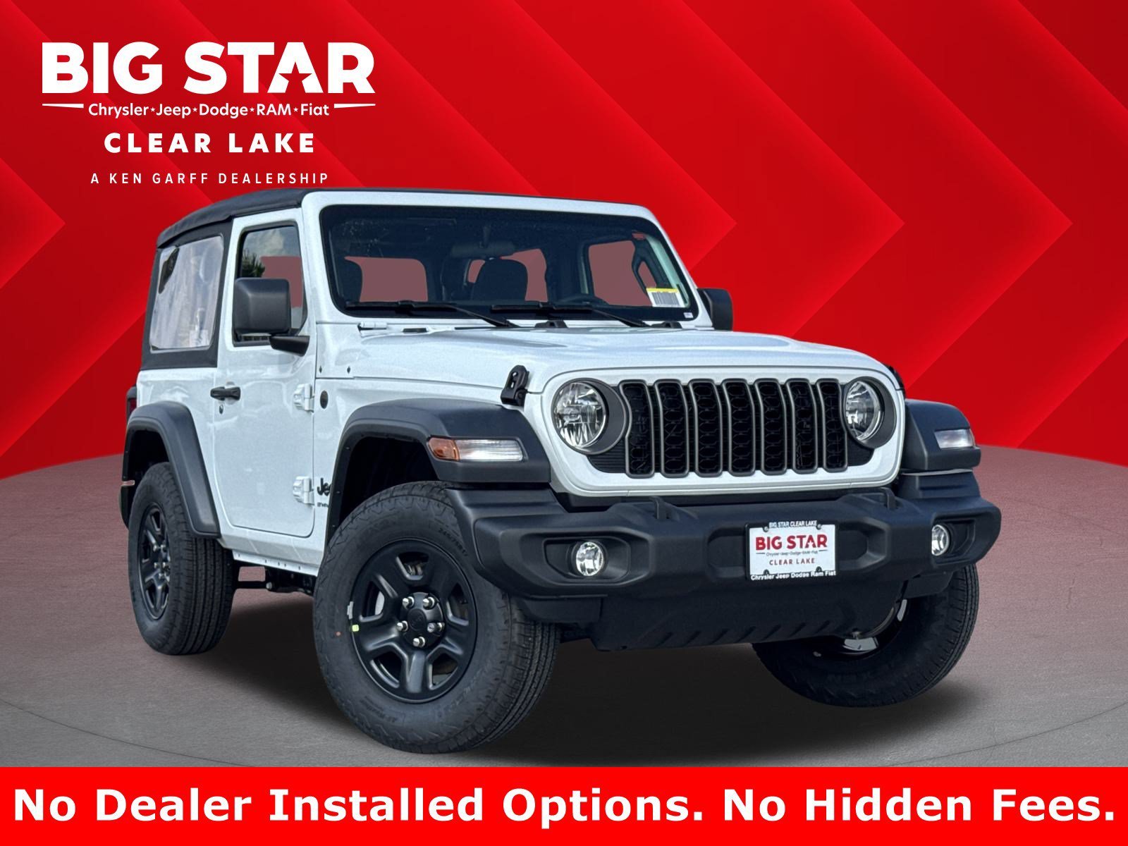 New 2026 Bright White Clearcoat Jeep Sport image 1