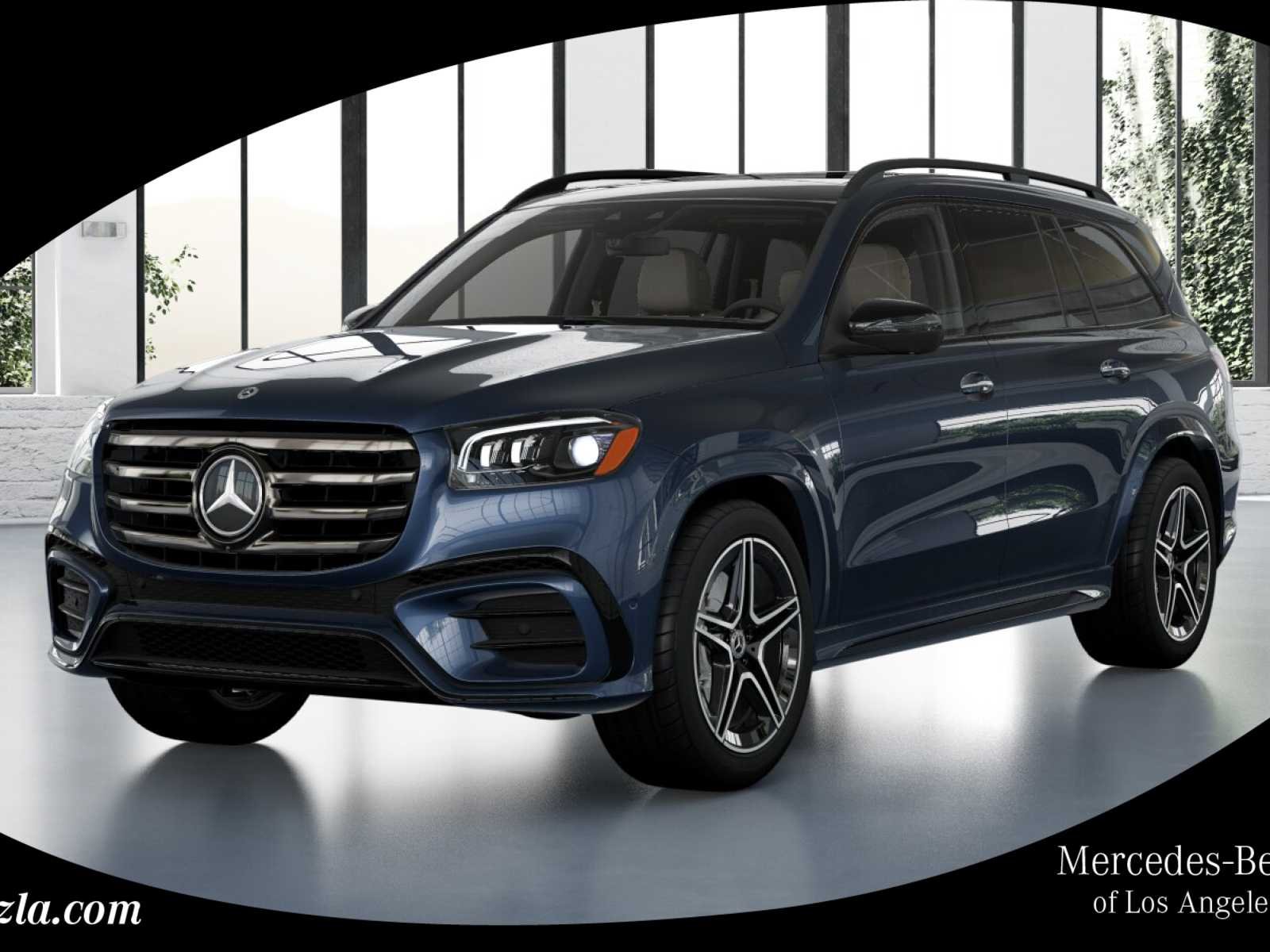 Nuevo Mercedes-Benz GLS 450 azul crepúsculo metalizado 2026, imagen 42