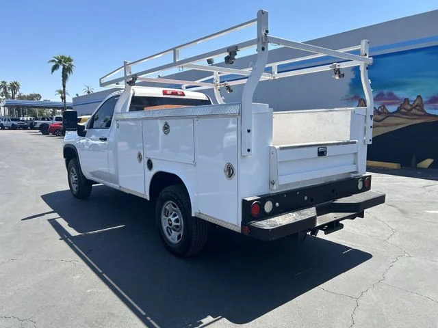 Used 2021 White Chevrolet Work Truck image 6