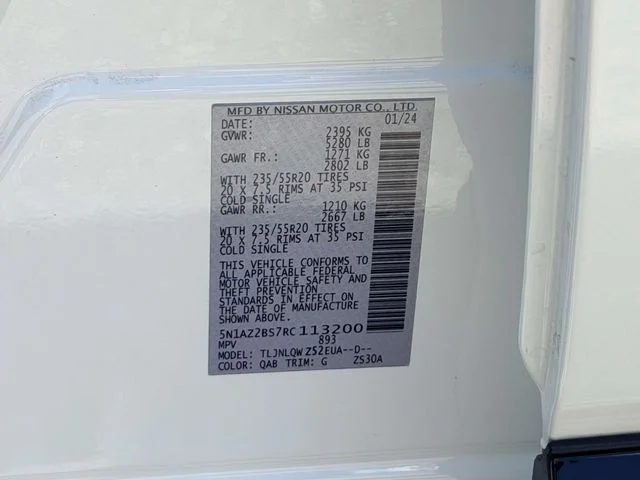 Certified Used 2024 White Nissan SV image 25