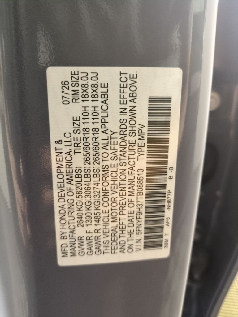 New 2026 Sonic Gray Pearl Honda RTL Towing image 28