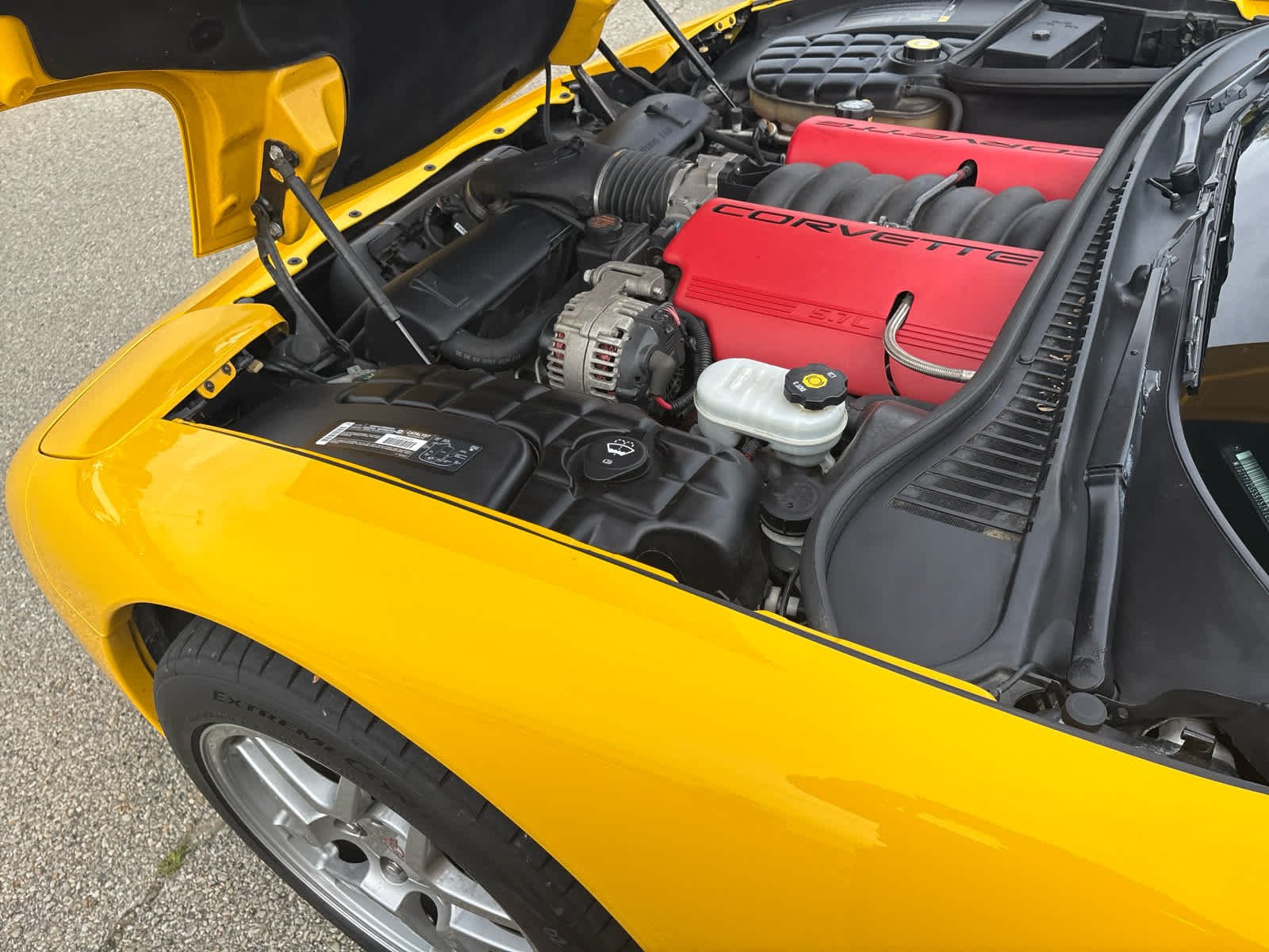 Used 2003 Millenium Yellow Chevrolet Z06 image 10