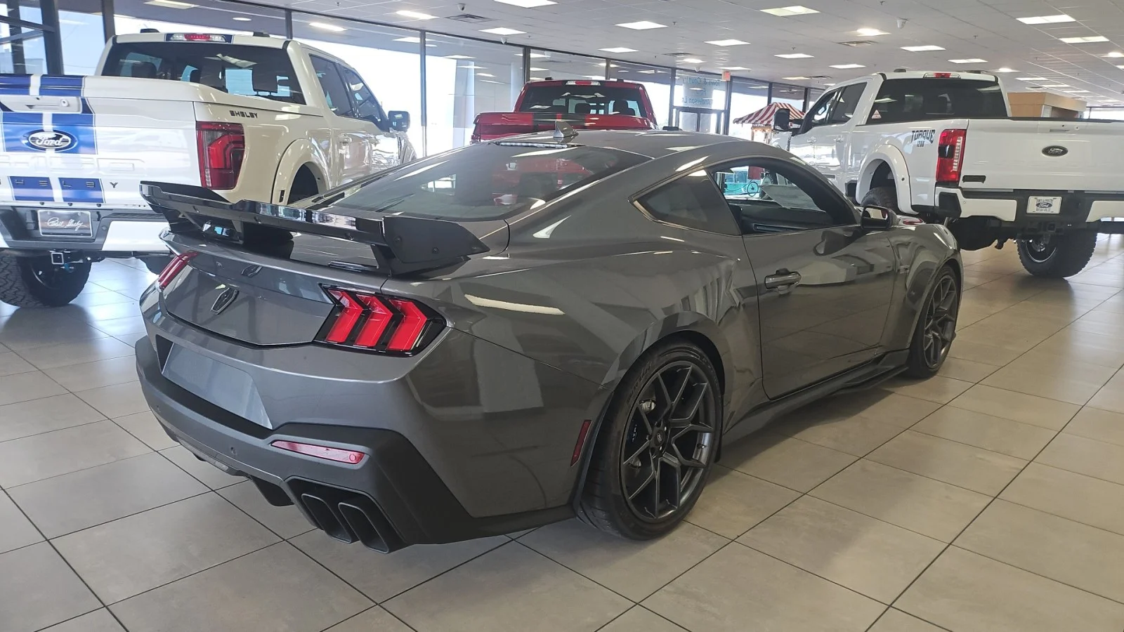 New 2026 Carbonized Gray Metallic Ford Dark Horse SC LIMITED MARKET AVAILABILITY image 6
