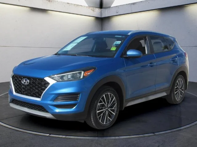 Used 2019 Aqua Blue Hyundai SEL image 1
