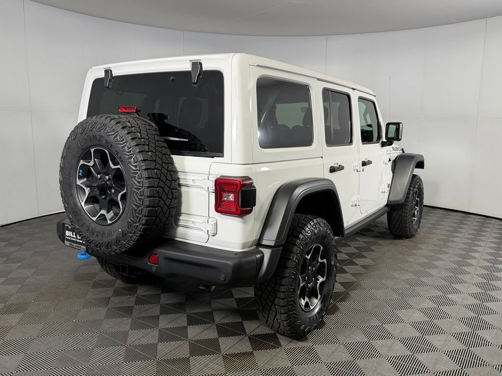Certified Used 2022 White Jeep Unlimited Rubicon 4xe image 7