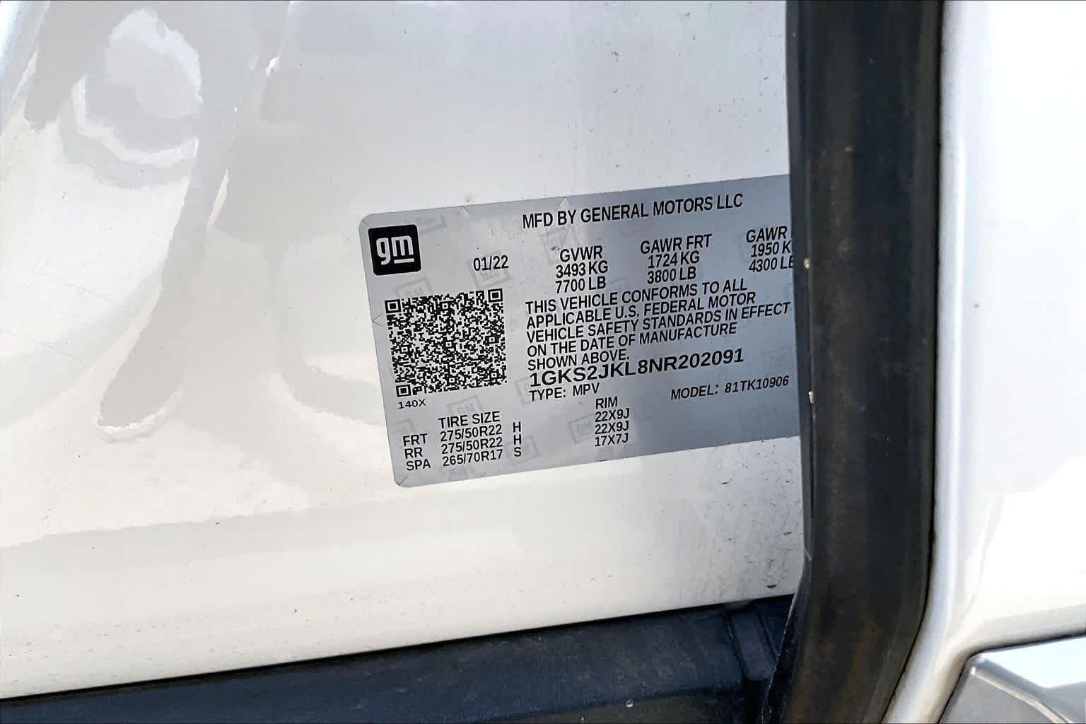 Used 2022 White Frost Tricoat GMC Denali image 32