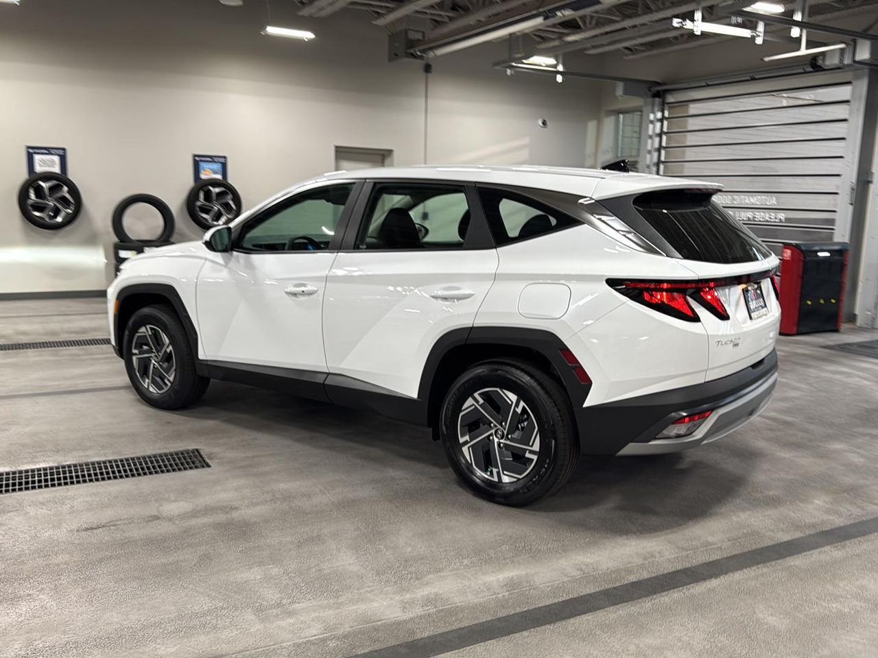 New 2026 Creamy White Pearl Hyundai Blue image 3