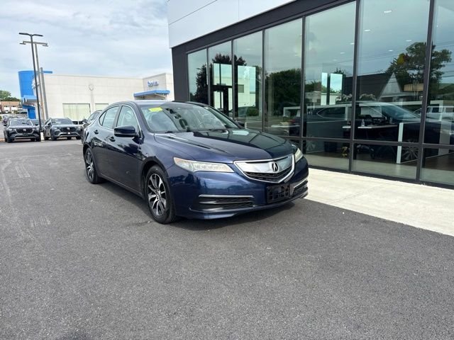 Used 2015 Blue Acura Tech image 1