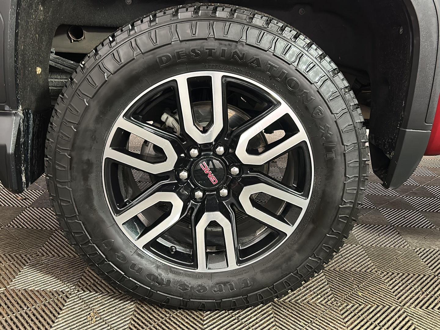 Used 2025 Volcanic Red Tintcoat GMC AT4 image 2