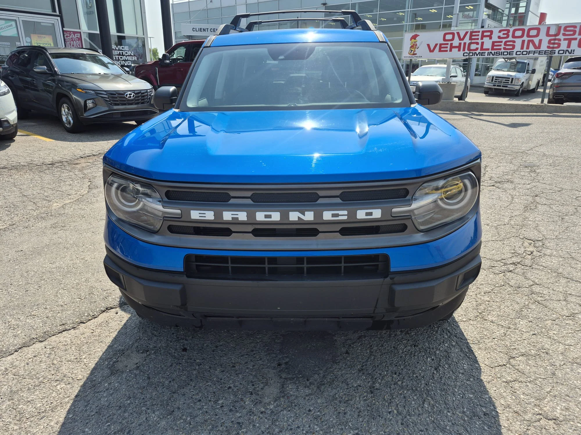 Certified Used 2022 Velocity Blue Metallic Ford Big Bend 4x4*Htd Seats | Remote Start | Lane Keep Assist | CarPlay | Park Assist | Blind Spot Detect image 4