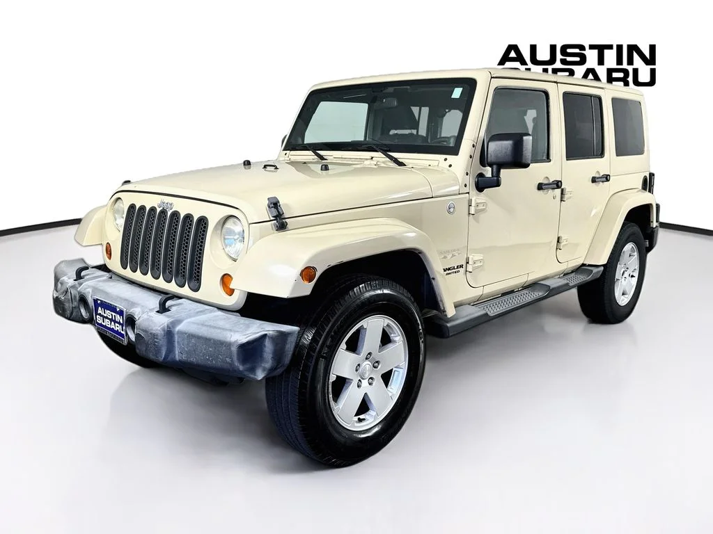 Used 2012 Beige Jeep Unlimited Sahara image 3