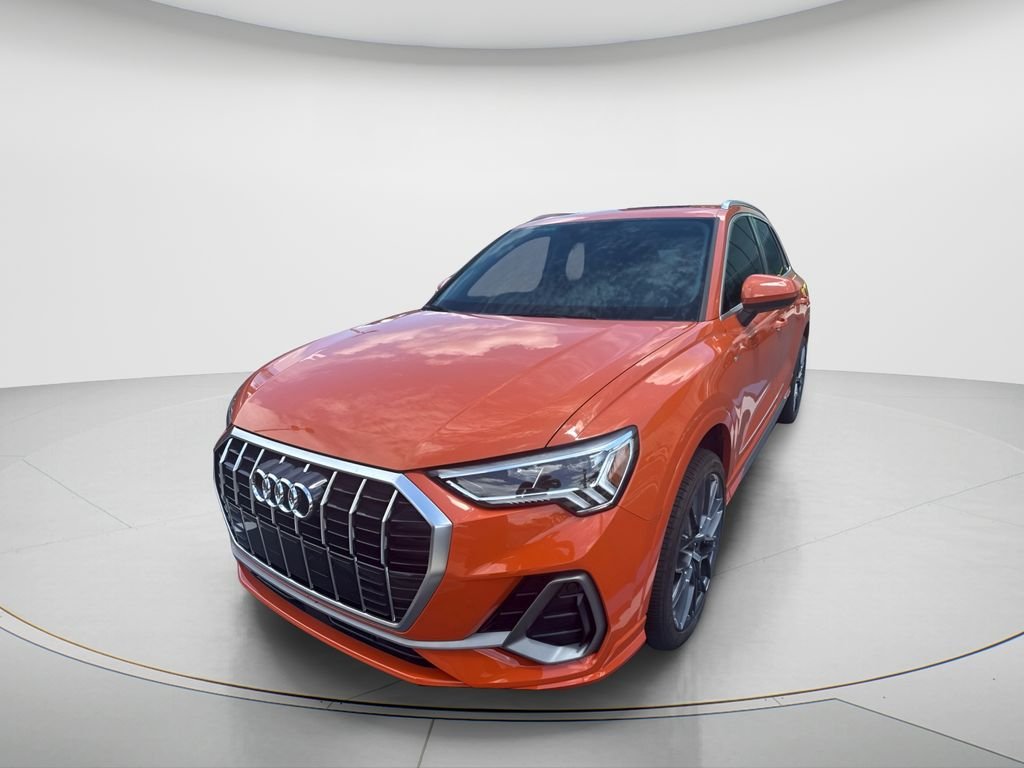 Used 2021 Orange Audi Premium Plus image 2
