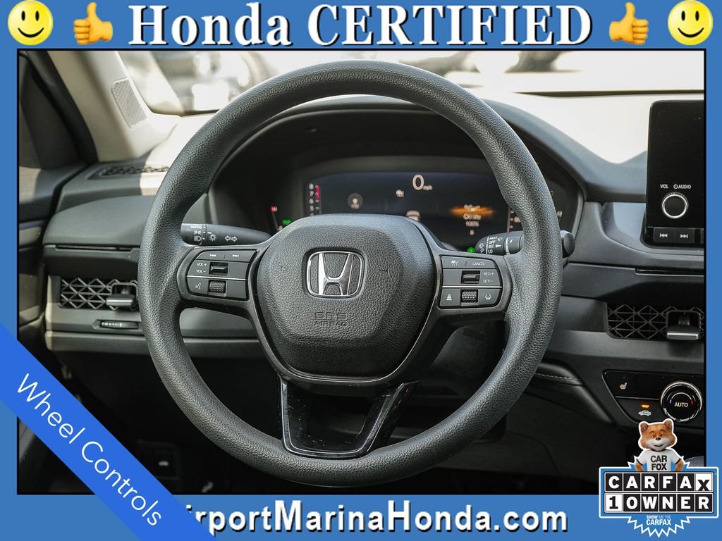 Certified Used 2023 Lunar Silver Metallic Honda 1.5T EX image 13