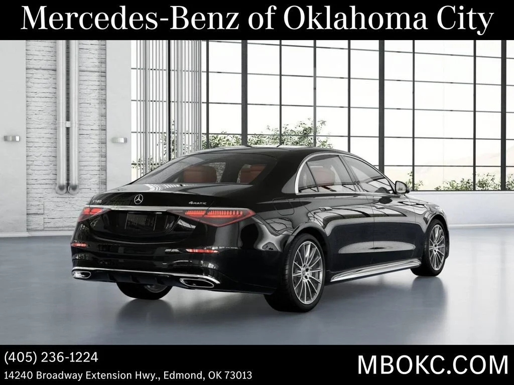 New 2026 Obsidian Black Metallic Mercedes-Benz S 580 image 23