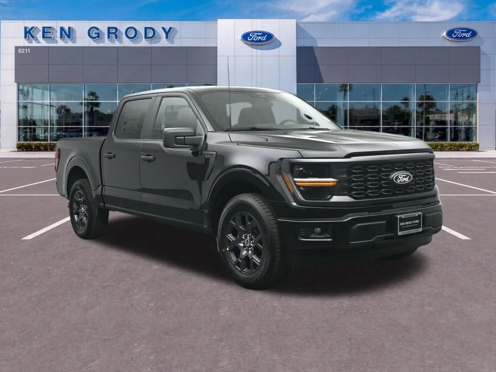 New 2026 Agate Black Metallic Ford STX image 1