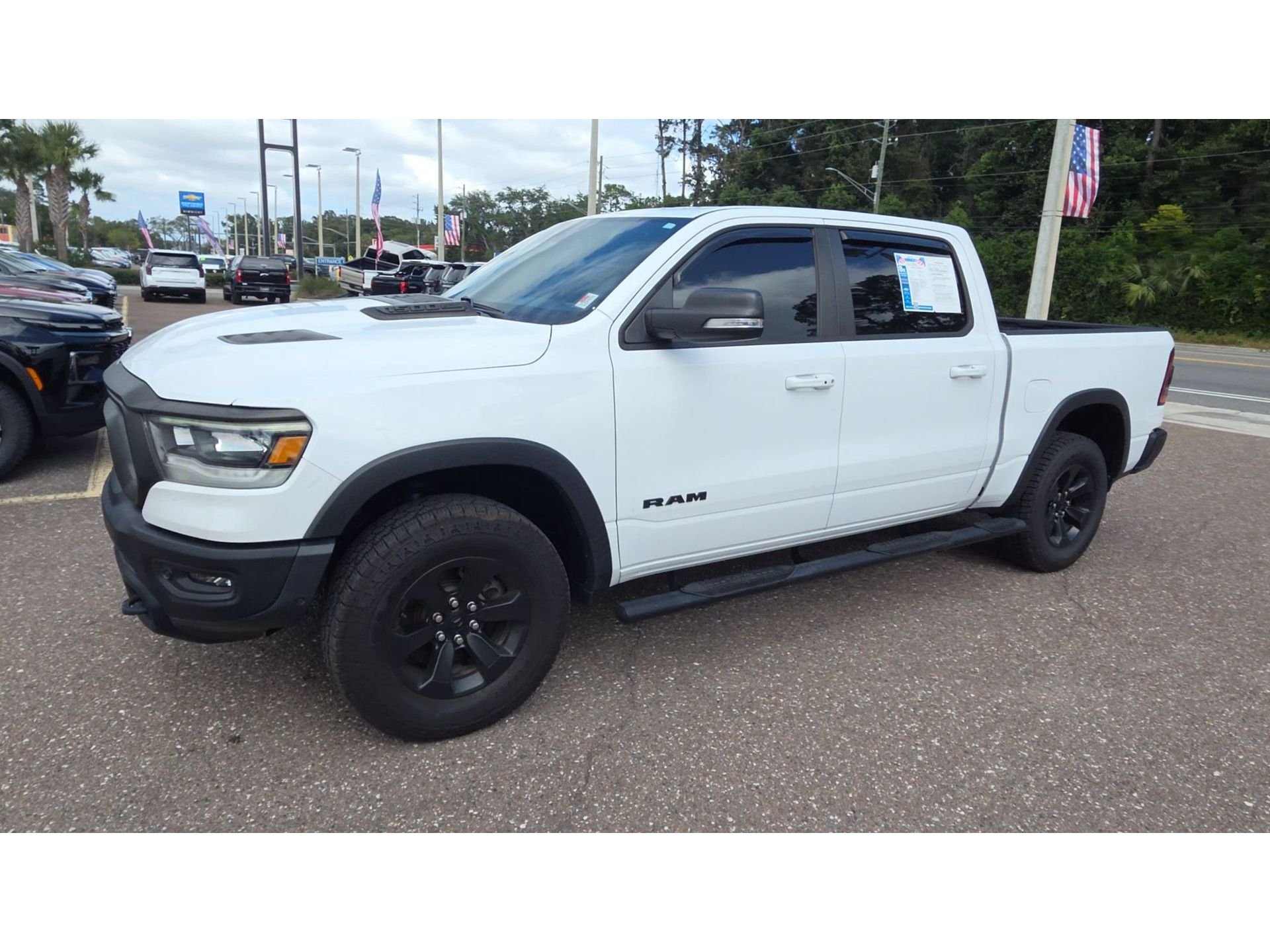Used 2021 White Ram Rebel image 4
