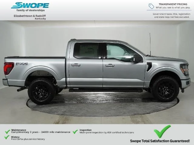 New 2026 Iconic Silver Metallic Ford XLT image 39