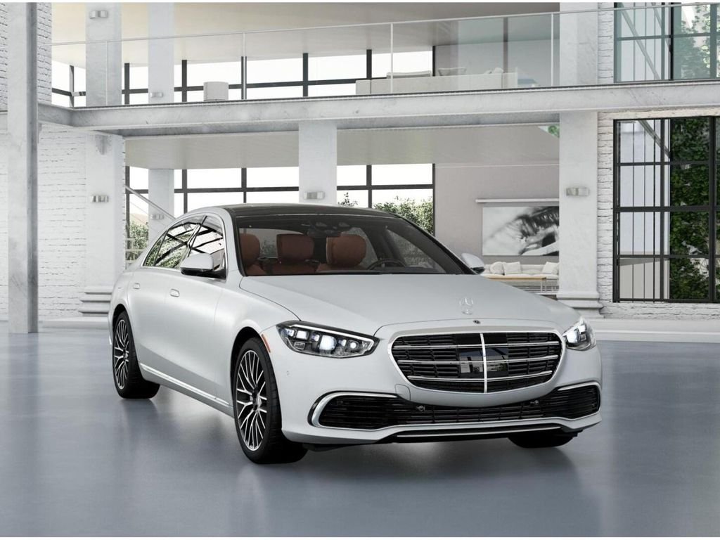 New 2026 White Mercedes-Benz S 580 image 9