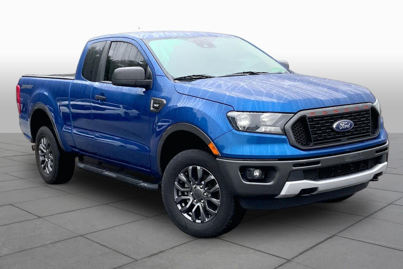 Used 2020 Lightning Blue Metallic Ford XLT image 3