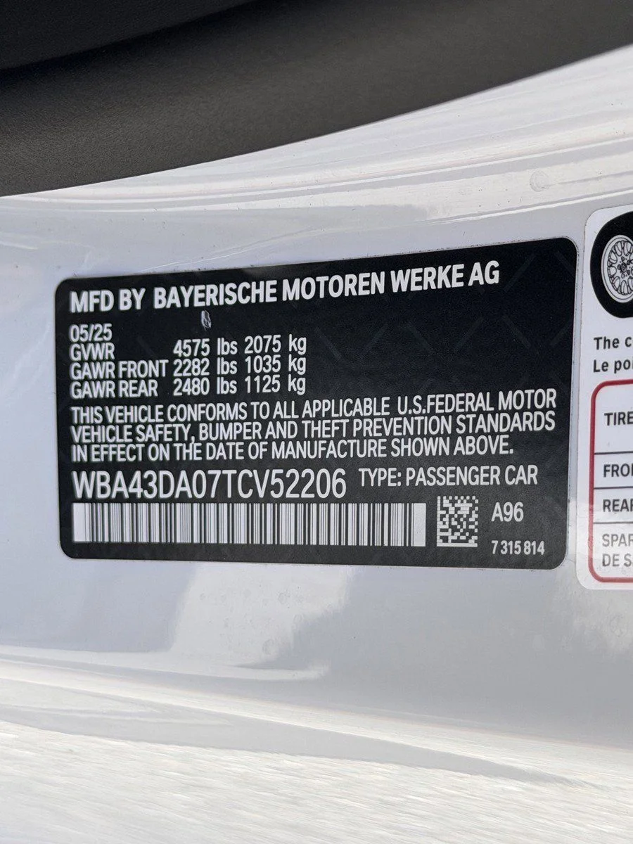 New 2026 Mineral White Metallic BMW 430i image 33