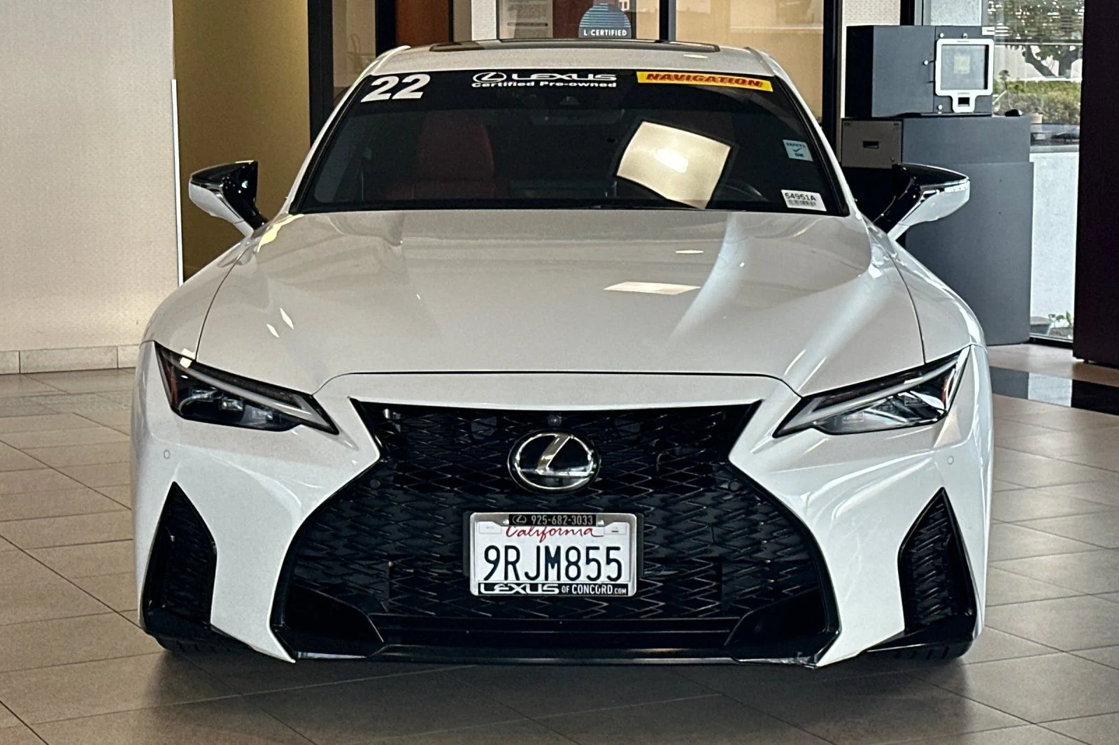 Certified Used 2023 ULTRA WHITE Lexus 500 F SPORT Performance Premium image 6
