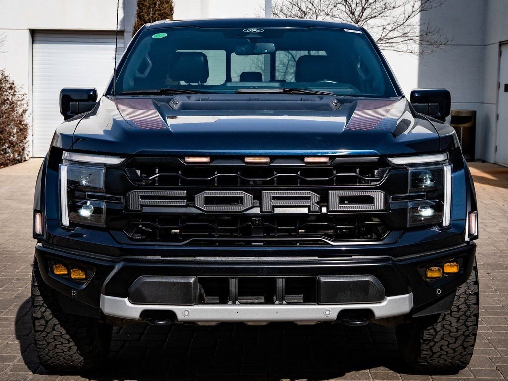 Used 2024 Antimatter Blue Metallic Ford Raptor image 2