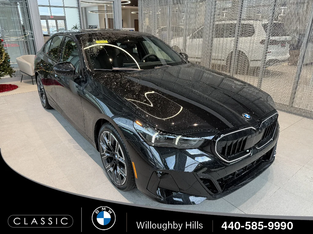 New 2026 Black Sapphire Metallic BMW 530i xDrive image 1
