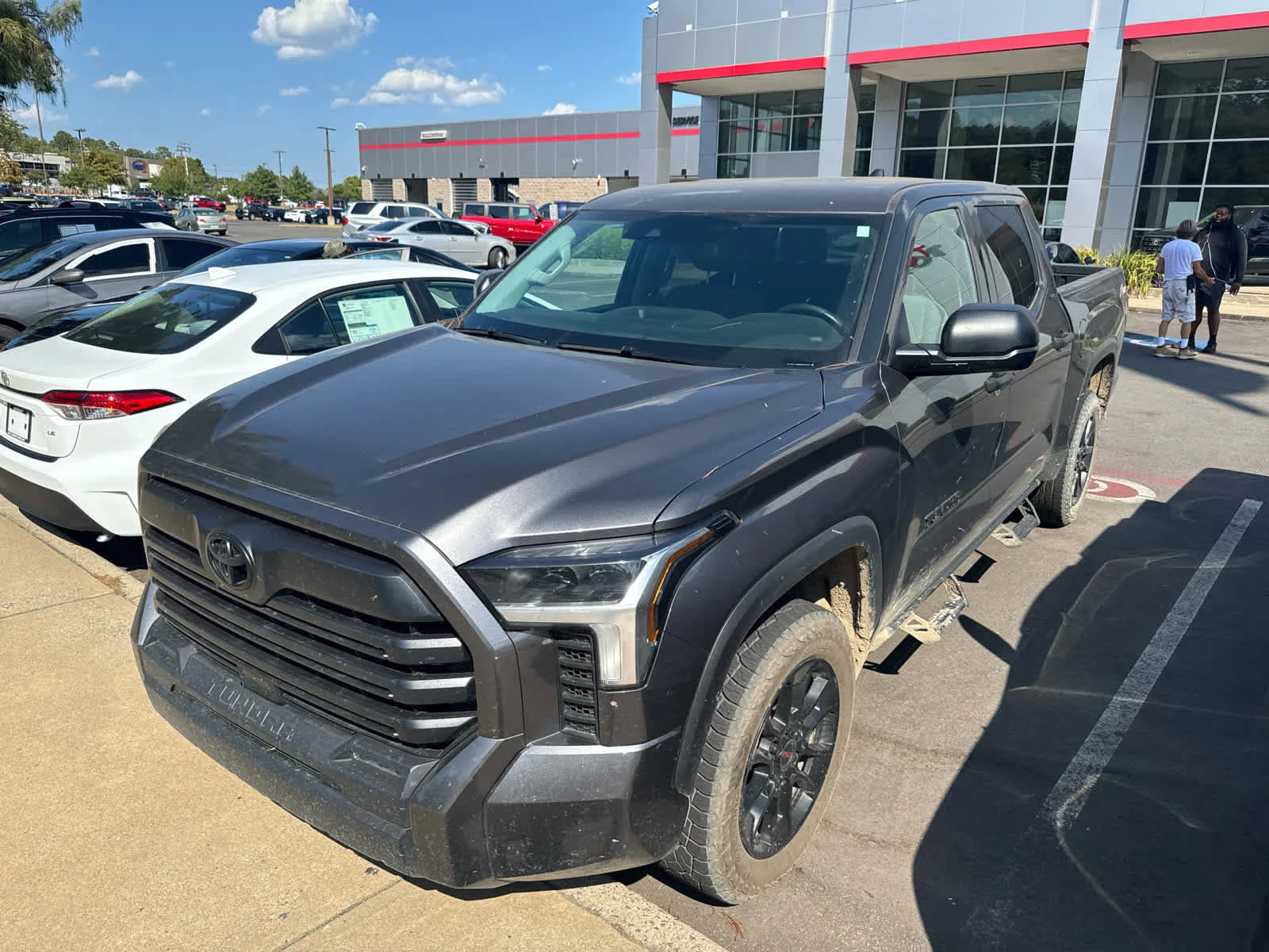 Used 2023 Magnetic Gray Metallic Toyota SR5 image 2