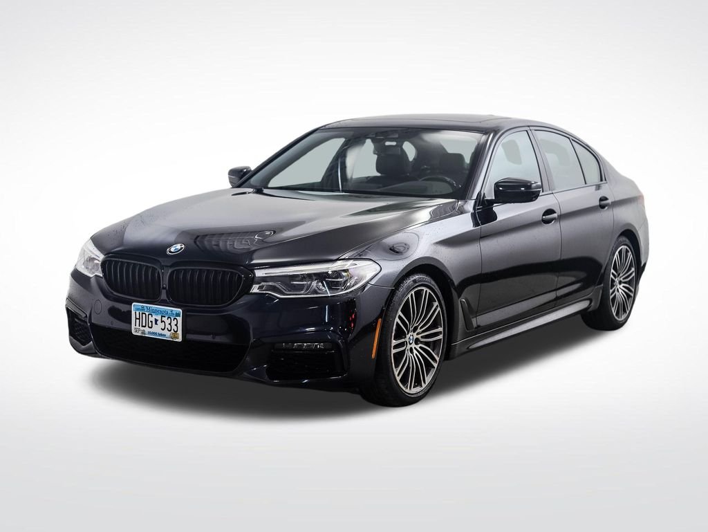 Used 2019 Carbon Black Metallic BMW 540i xDrive image 1