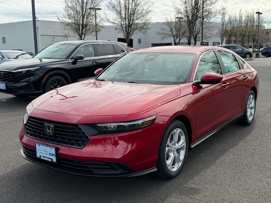 New 2026 Radiant Red Metallic Honda LX image 4