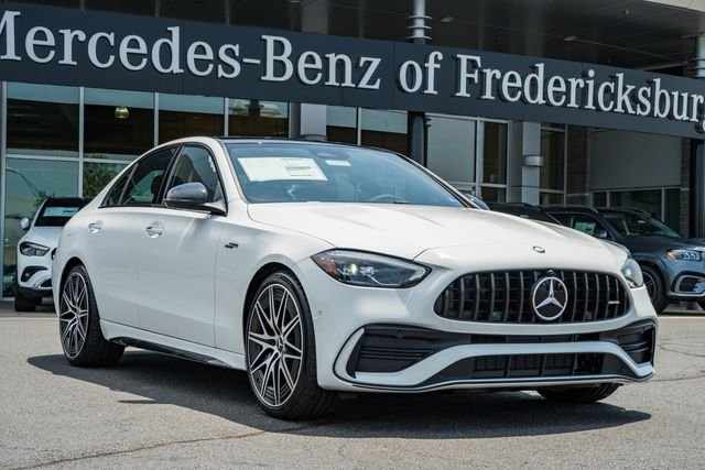 New 2026 Polar White Mercedes-Benz C 43 AMG® image 1