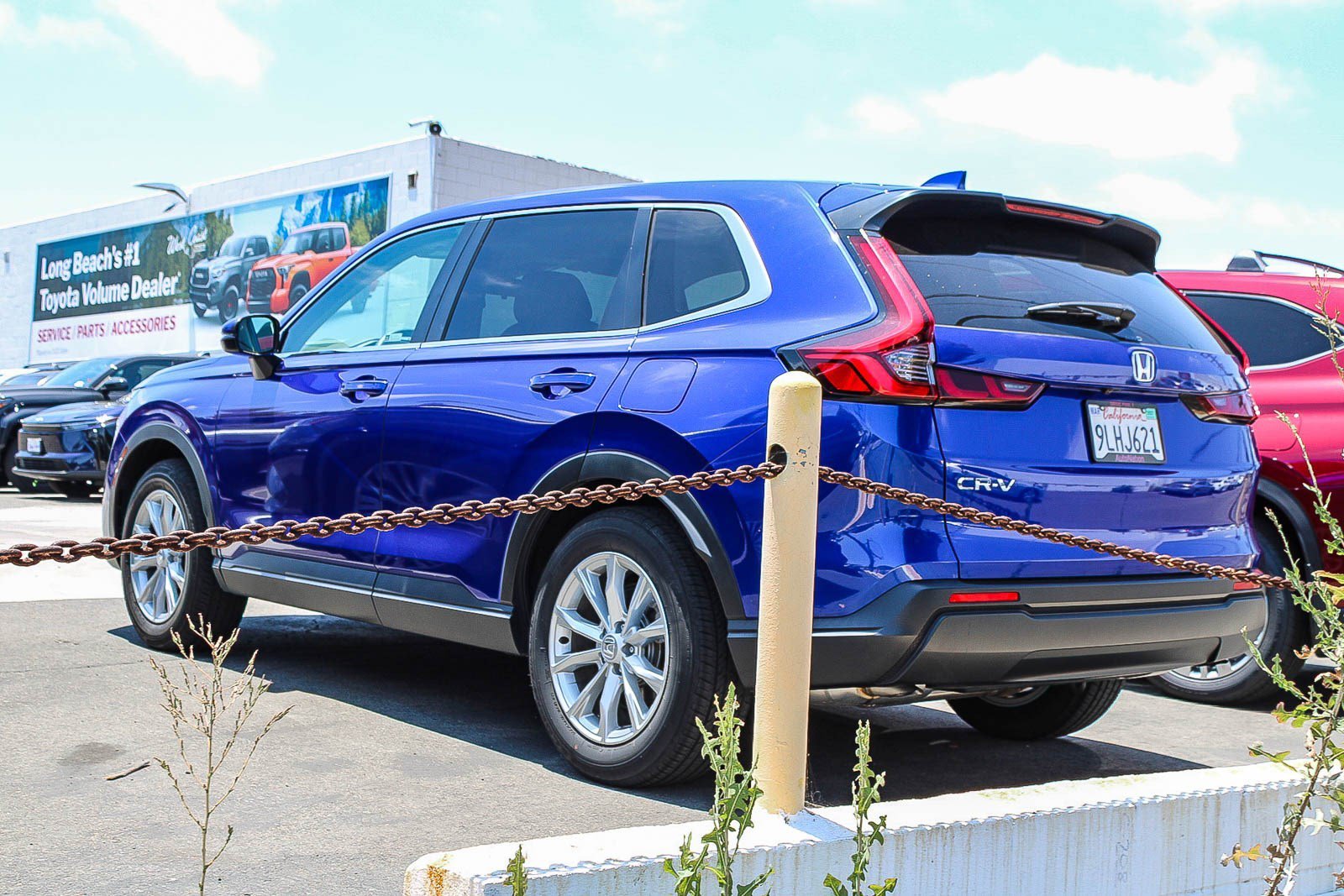 Used 2024 Canyon River Blue Metallic Honda EX image 9