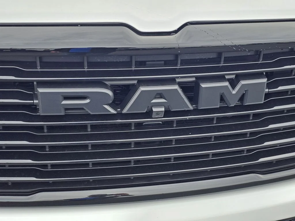 New 2026 Bright White Clear-Coat Exterior Paint RAM Laramie image 3