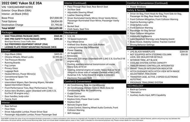 2022 GMC Yukon