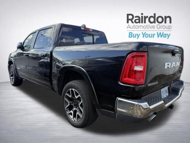 Used 2025 Diamond Black Crystal Pearlcoat Ram Laramie image 10